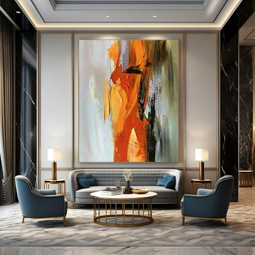 Customizable Handmade Abstract Wall Decor for Bedroom and Office DLZ1456