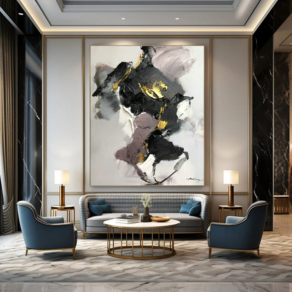 Oversized Abstract Murals for Office Training Rooms & Bedroom Reading Nooks DLZ0822