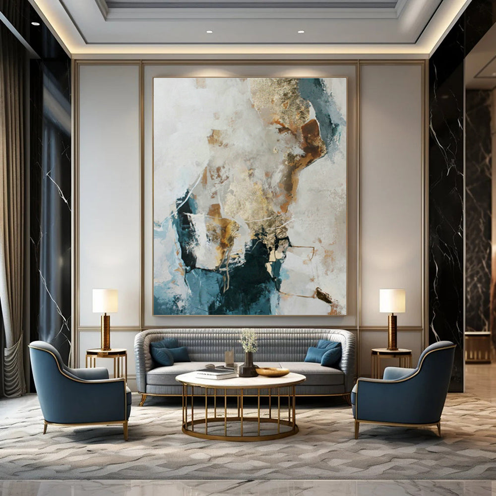 Vast Custom Abstract Canvas for Office & Bedroom DLZ1017