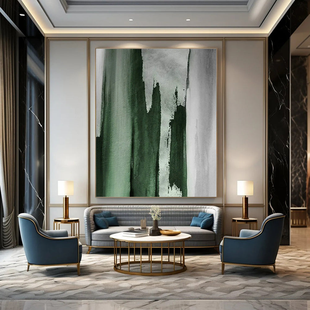 Immense Custom - Made Abstract Wall Hanging for Dining Room & Cottage Hallway DLZ1240