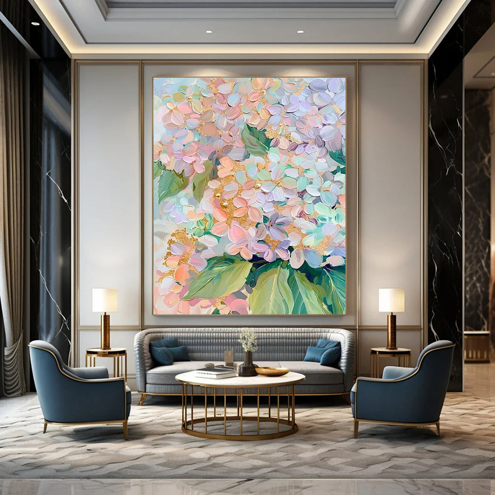 Grand - Sized Custom Abstract Canvases for Cottage Office Loft Stair Treads & Bedroom Walk - in Closet Clothing Rod Ends DLZ0914