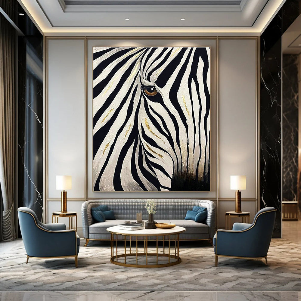 Handcrafted Abstract Wall Art Series with Temperature-Responsive Paint for Cottage Bedroom & Living Room DLZ1430
