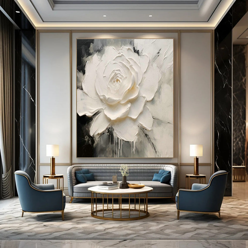 Colossal Tailor - Made Hand Painted Abstract Wall Art for Cottages & Bedroom DLZ2117