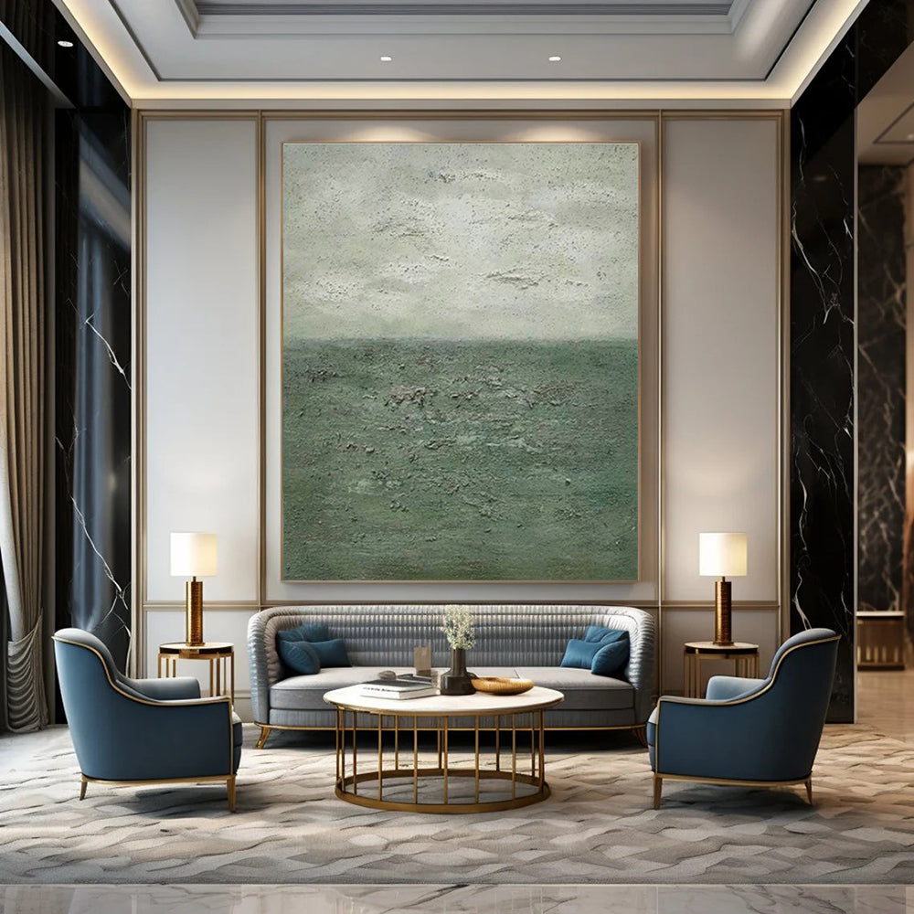Stupendous Dimension Custom-Tailored Handmade Abstract Painting for Hallway & Entryway DLZ2204