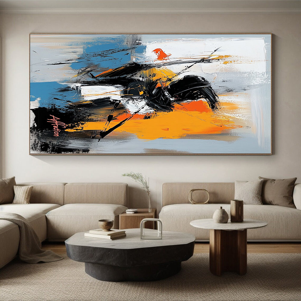 Abstract Affection Painting with Bold Strokes GER798