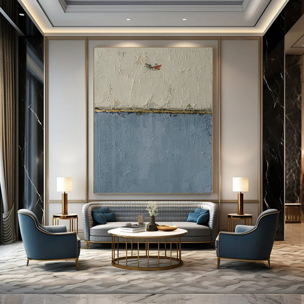 Extra - Vast Hand - Painted Abstracts for Living Room and Entryway DLZ0526
