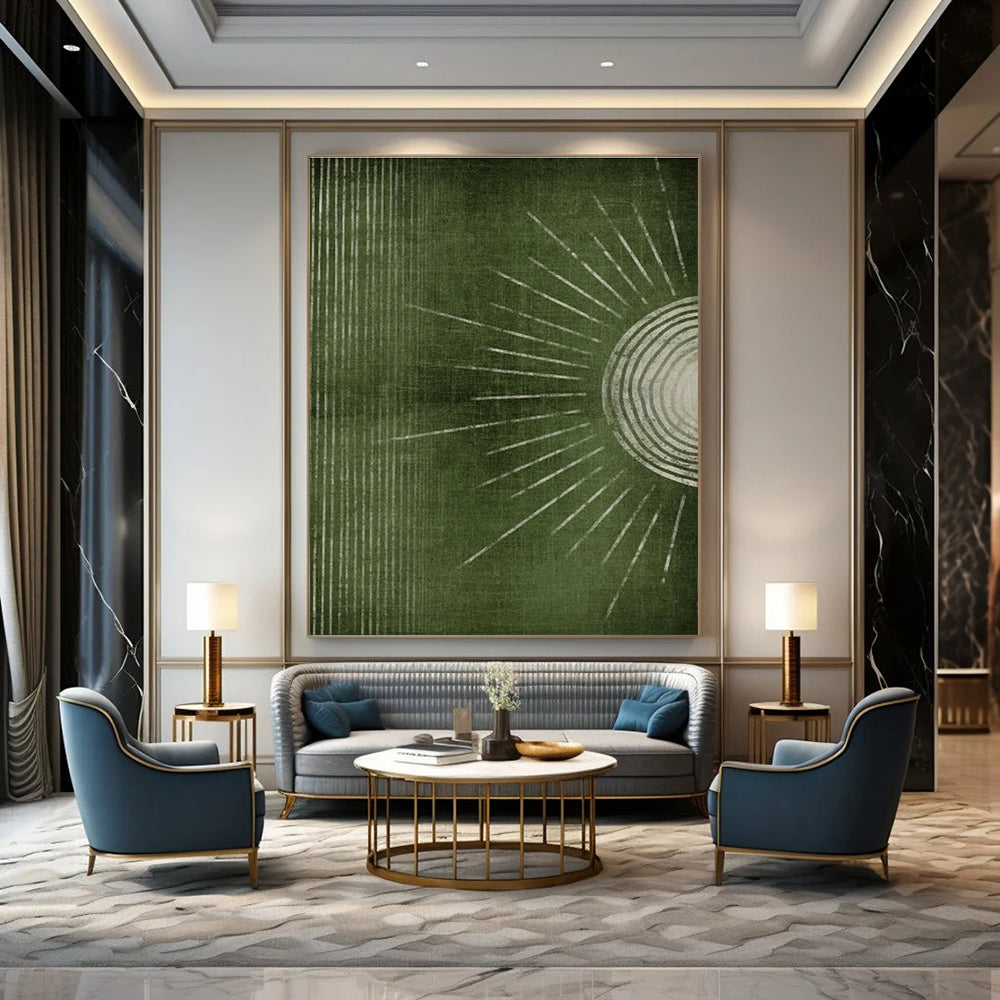 Artisan - Made Abstract Painting for Office & Hallway DLZ1370