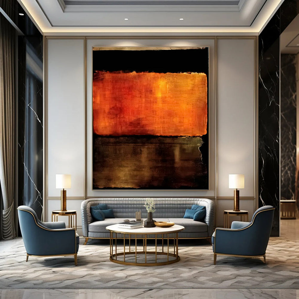 Oversized Handmade Abstract Artwork for Hallway & Living Room DLZ2312