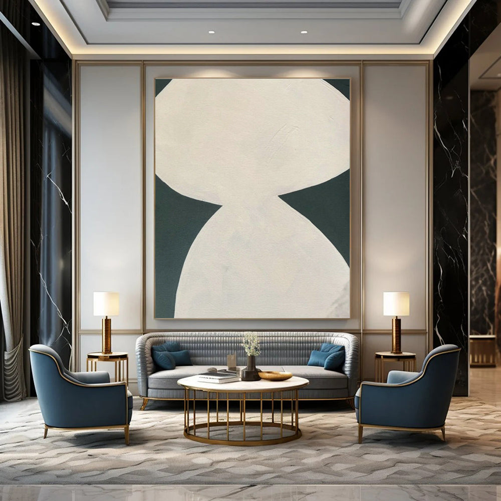 Colossal - Dimensioned Personalized Abstract Canvas for Living Room & Hallway DLZ1088
