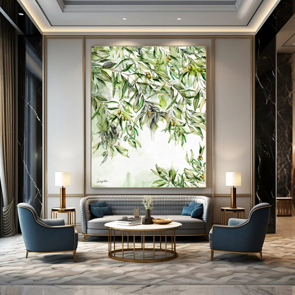 Giant - Sized Tailored Abstract Mural for Office & Bedroom DLZ1090