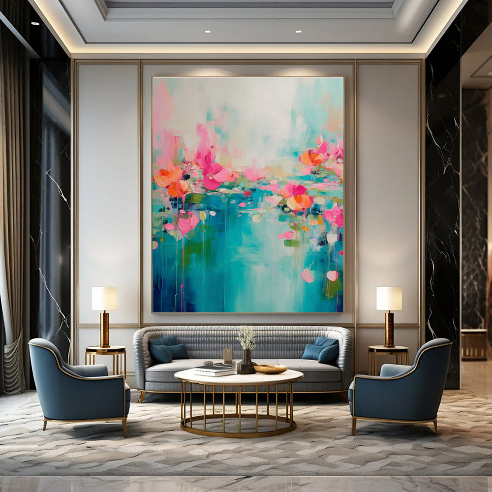 Custom-Made Oversized Abstract Wall Art for Office & Hallway DLZ1000