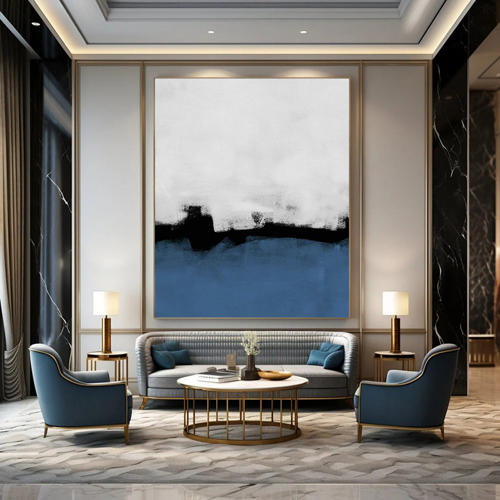 Grand - Sized Custom Abstract Art for Office and Dining Room DLZ0520