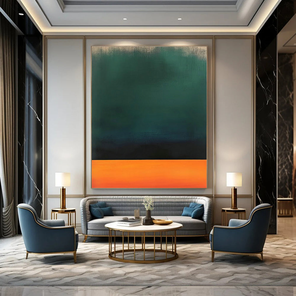 Monumental, Backlit Custom Abstracts for Entryway Drama DLZ0456