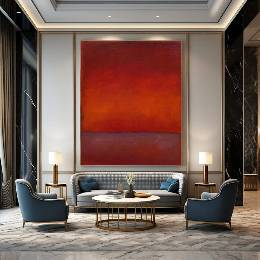 Grand - Sized, Modular Custom Abstract Paintings for Living Room Flexibility DLZ0452