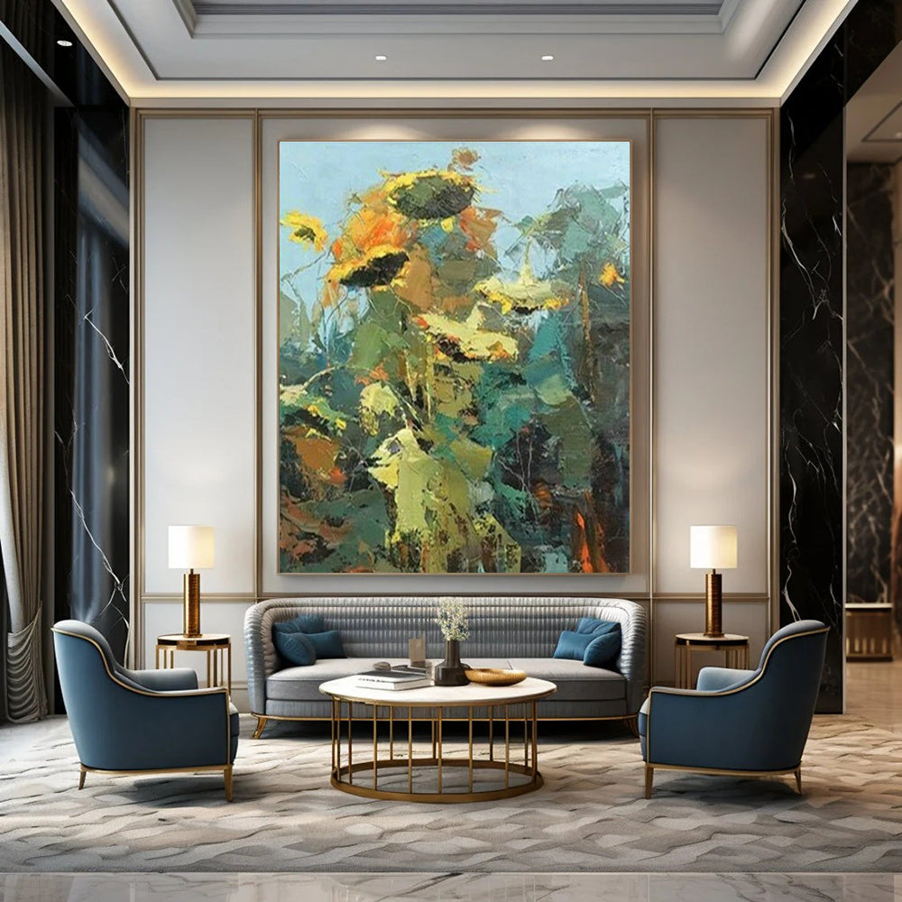 Hand-Crafted Abstract Decor for Bedroom and Cottage Hallway DLZ1611