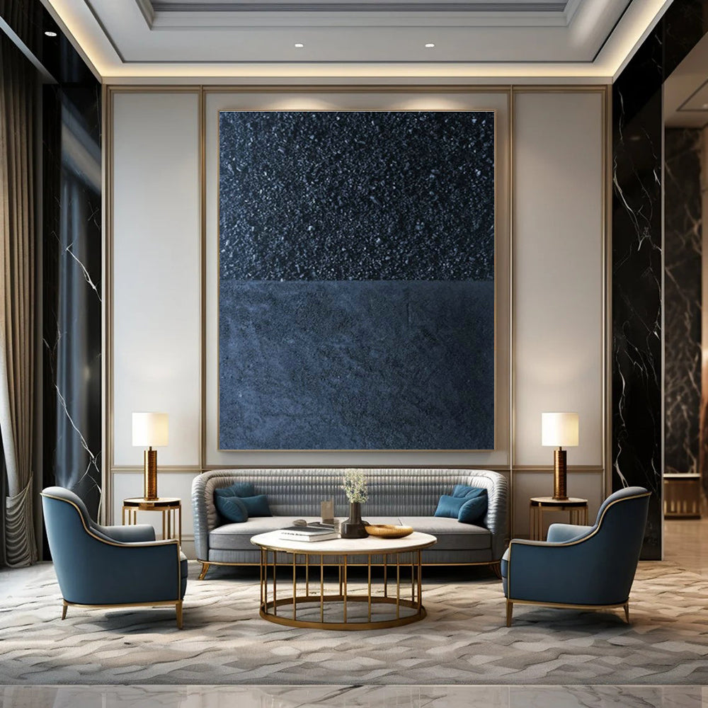 Giant Custom Abstract Canvas for Bedroom & Cottage Hallway DLZ1254