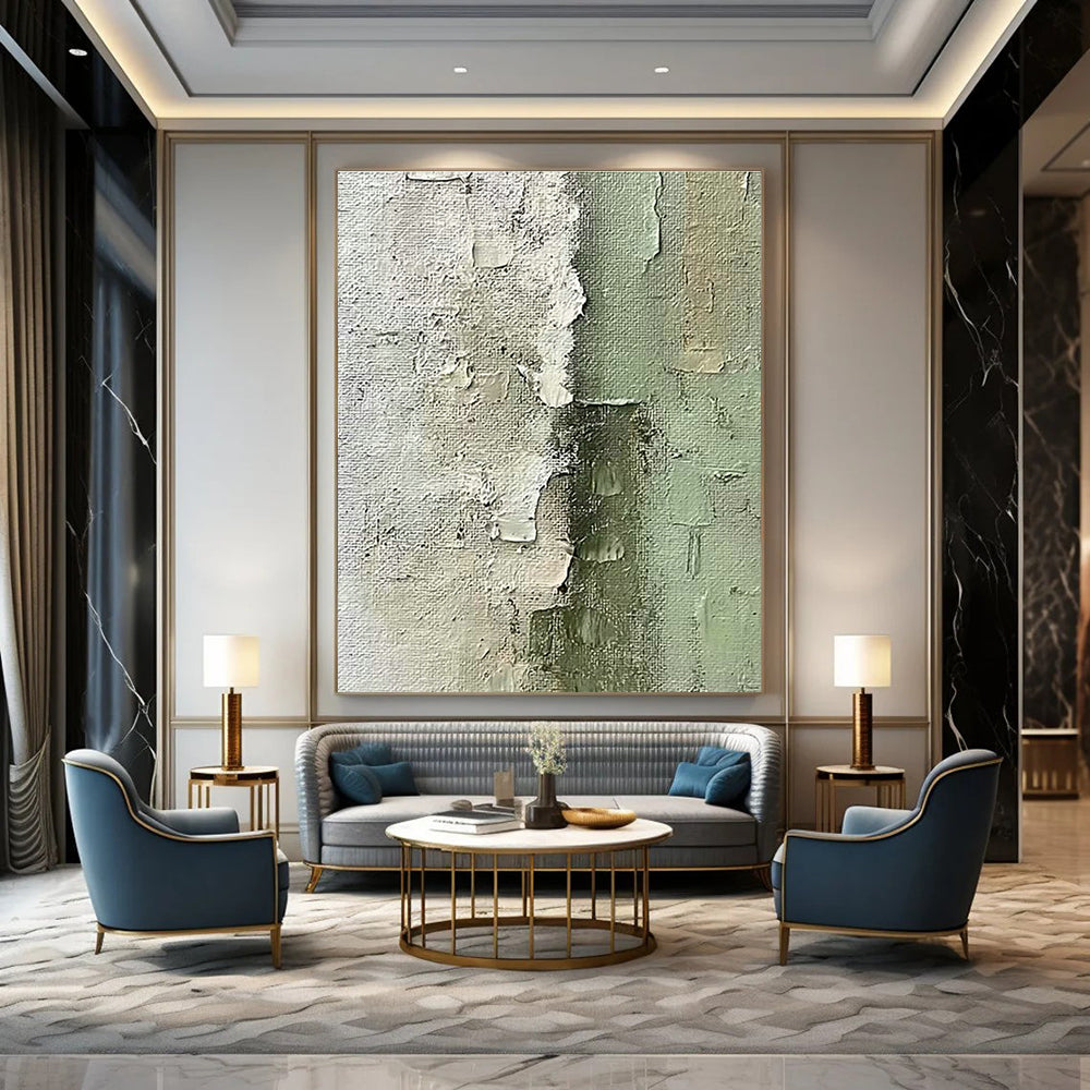 Extra-Wide Custom Abstract Canvas Painting for Office & Living Room DLZ1009