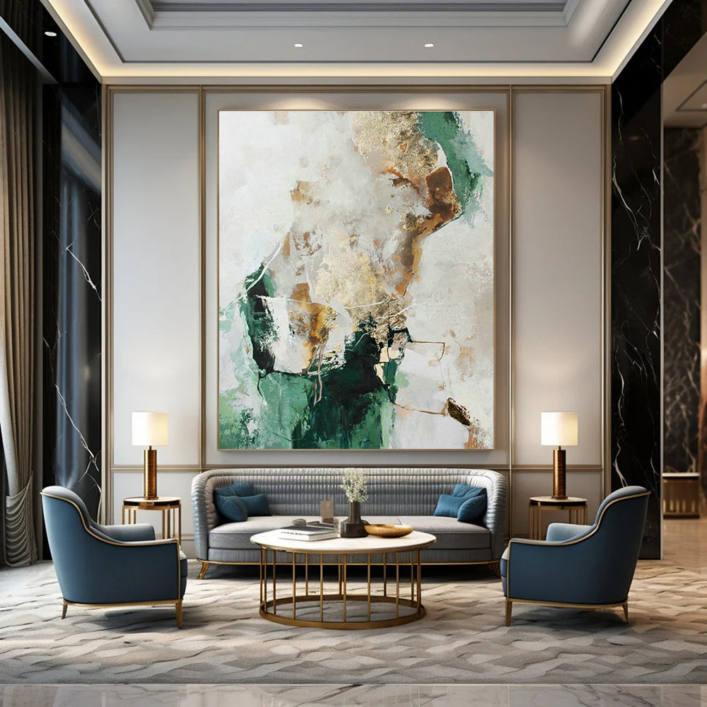 Immense Tailored Abstract Painting for Living Room & Hallway DLZ1015