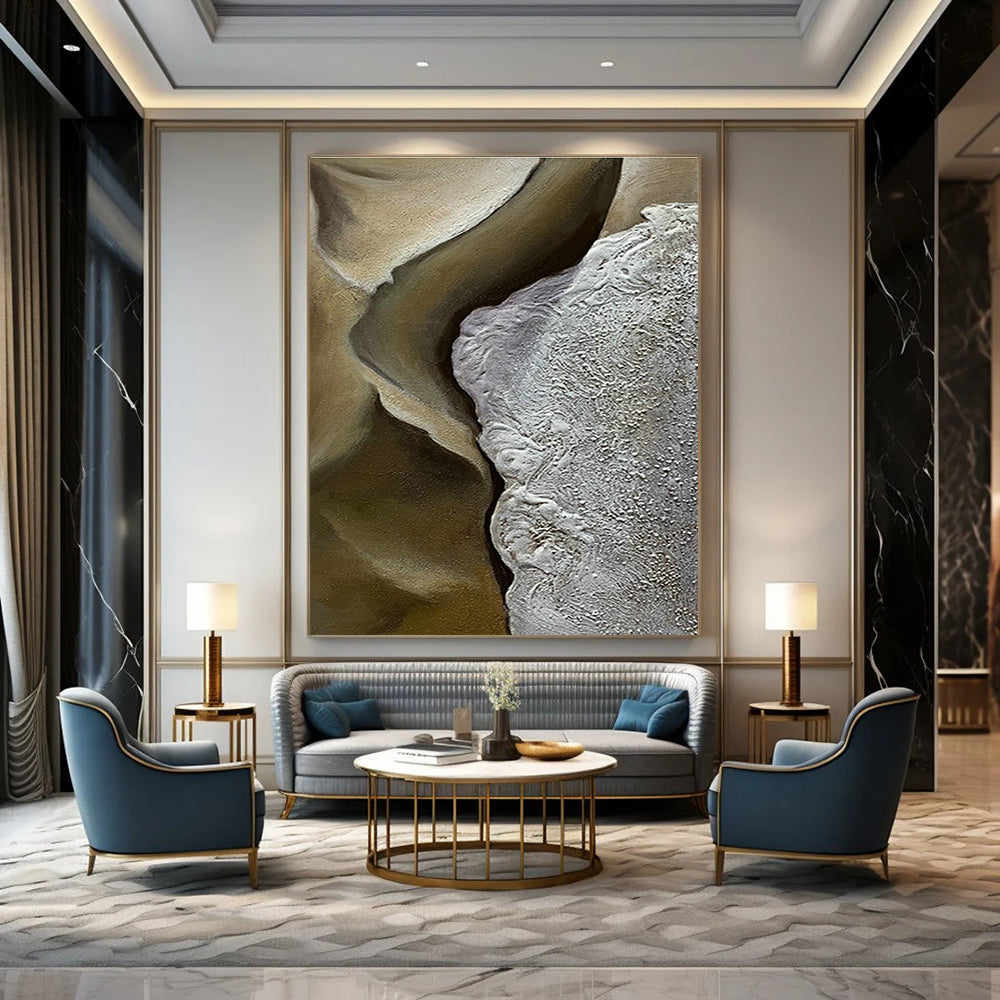 Custom Oversized Abstract Artwork for Office & Hallway DLZ0994