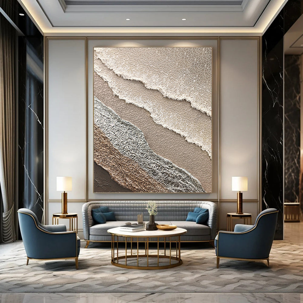 Large Custom-Made Abstract Canvas for Living Room & Bedroom DLZ0995