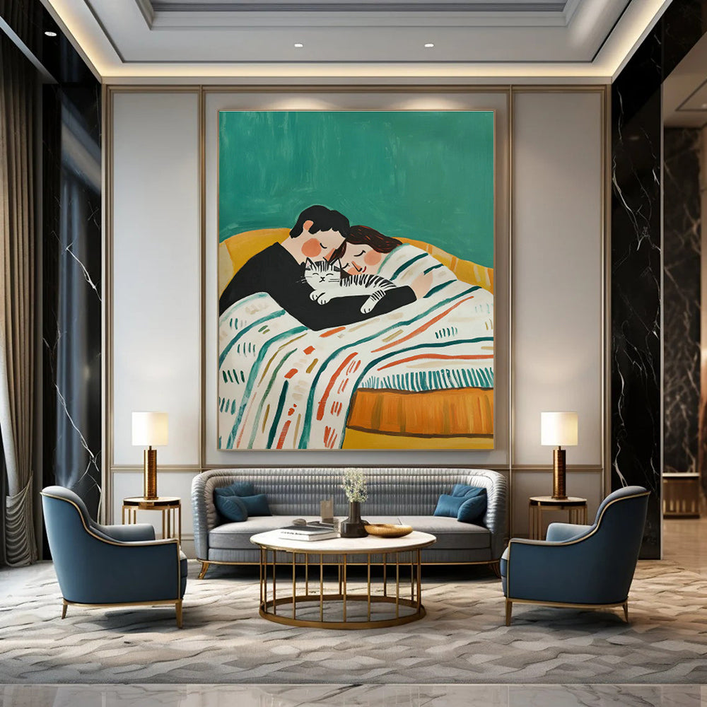 Extra - Vast Custom Abstract Paintings for Office Training Room Whiteboards & Bedroom Vanity Mirrors DLZ0699