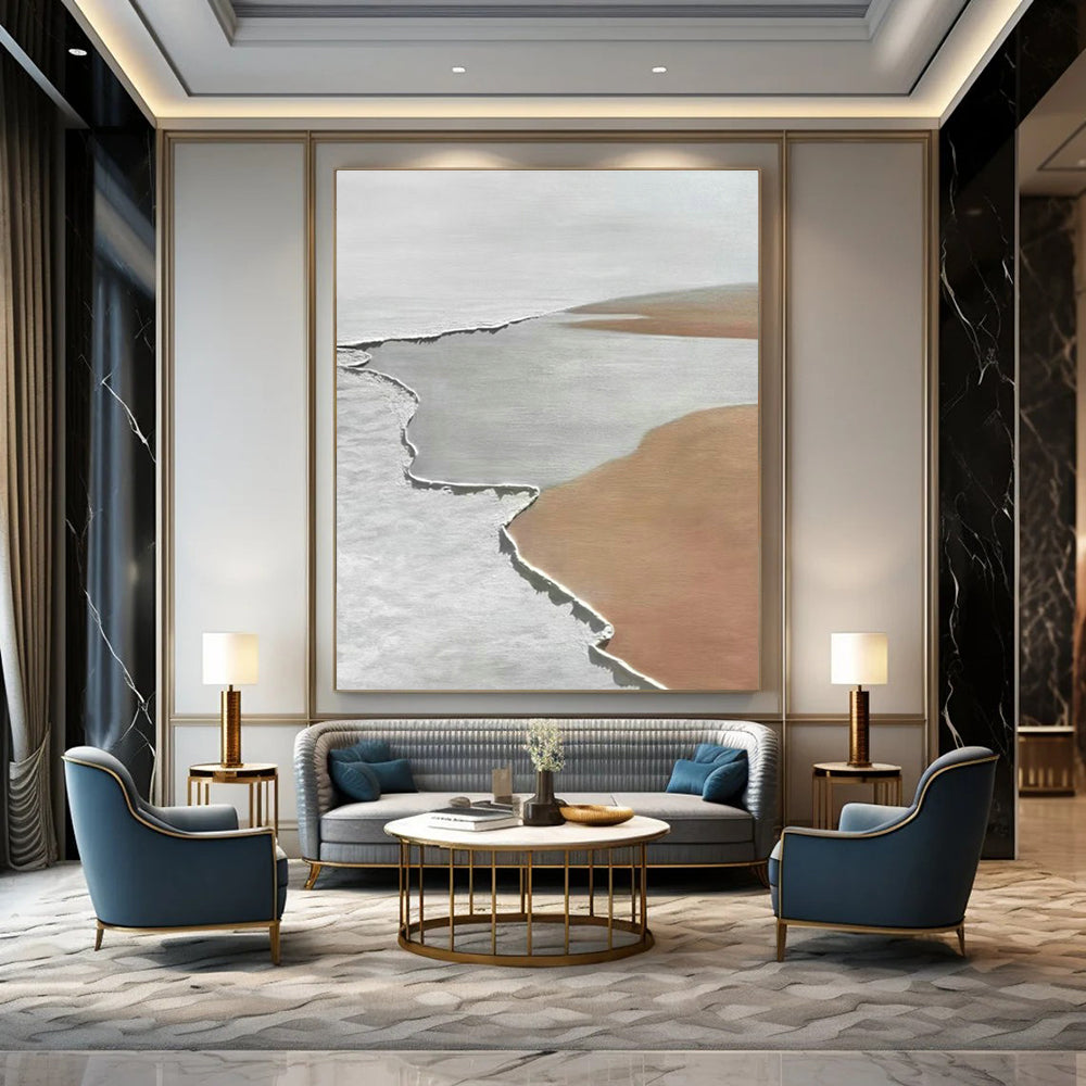 Gigantic Custom Abstract Murals for Hallway Art Galleries & Cottage Craft Rooms DLZ0617