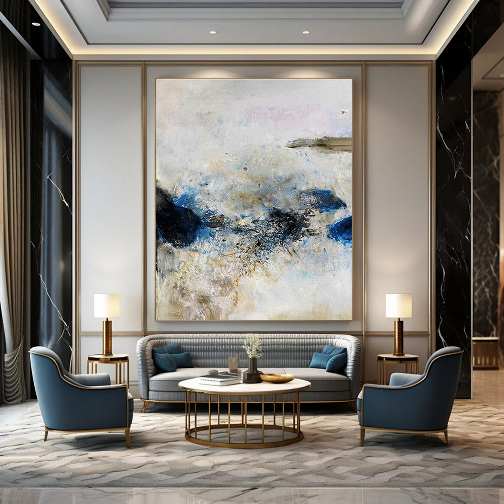 Ginormous Custom - Formulated Handmade Abstract Wall Art for Cottage & Bedroom DLZ2221