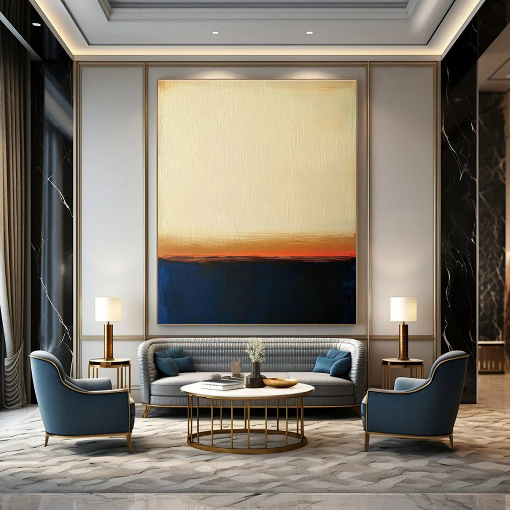 Spacious, Irregular - Shaped Custom Abstracts for Cottage Quirkiness DLZ0457