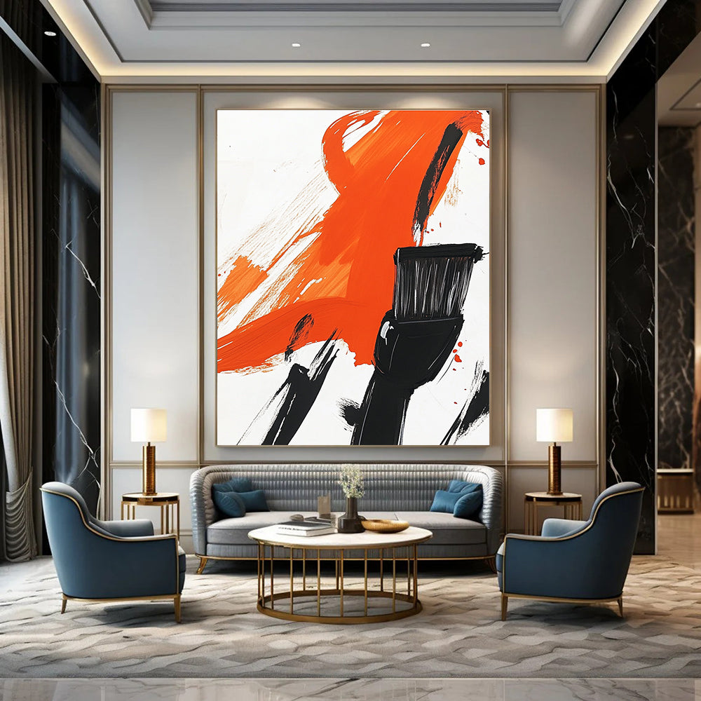 Abstract artwork featuring an electric shaver silhouette with a brush head bold colors and minimalistic design showcasing elegance and modern sophistication.STSC1278