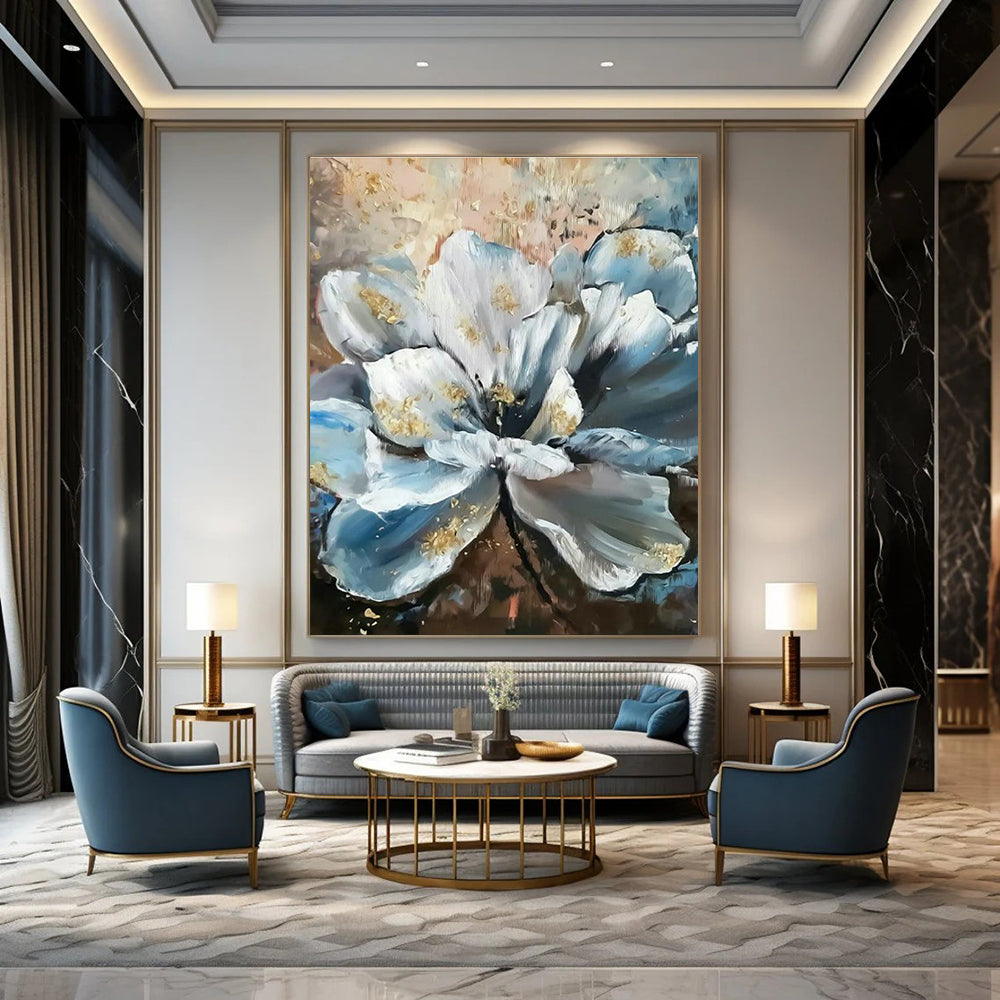 Oversized Custom Handmade Abstract Wall Art for Bedroom & Office DLZ2335