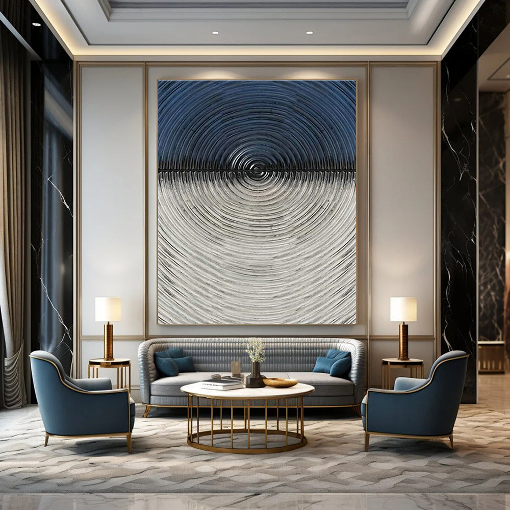 Extra - Vast Hand - Painted Abstract Canvases for Bedroom & Cottage Hallway DLZ0661