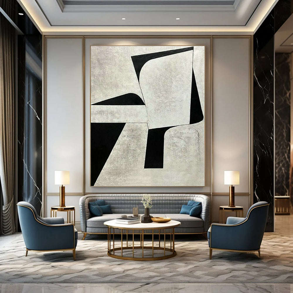 Hand-Crafted Abstract Wall Decor for Office and Living Room DLZ1516