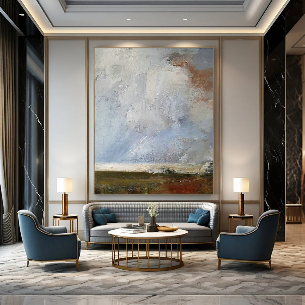 Giant, Tailored Hand Painted Abstract Wall Art for Bedroom & Office DLZ2047