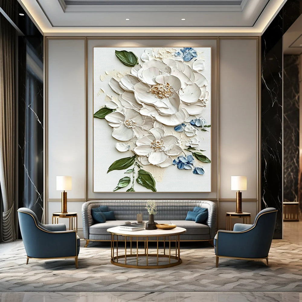 Oversized Hand - Painted Abstract Canvas Set for Office & Hallway DLZ1395