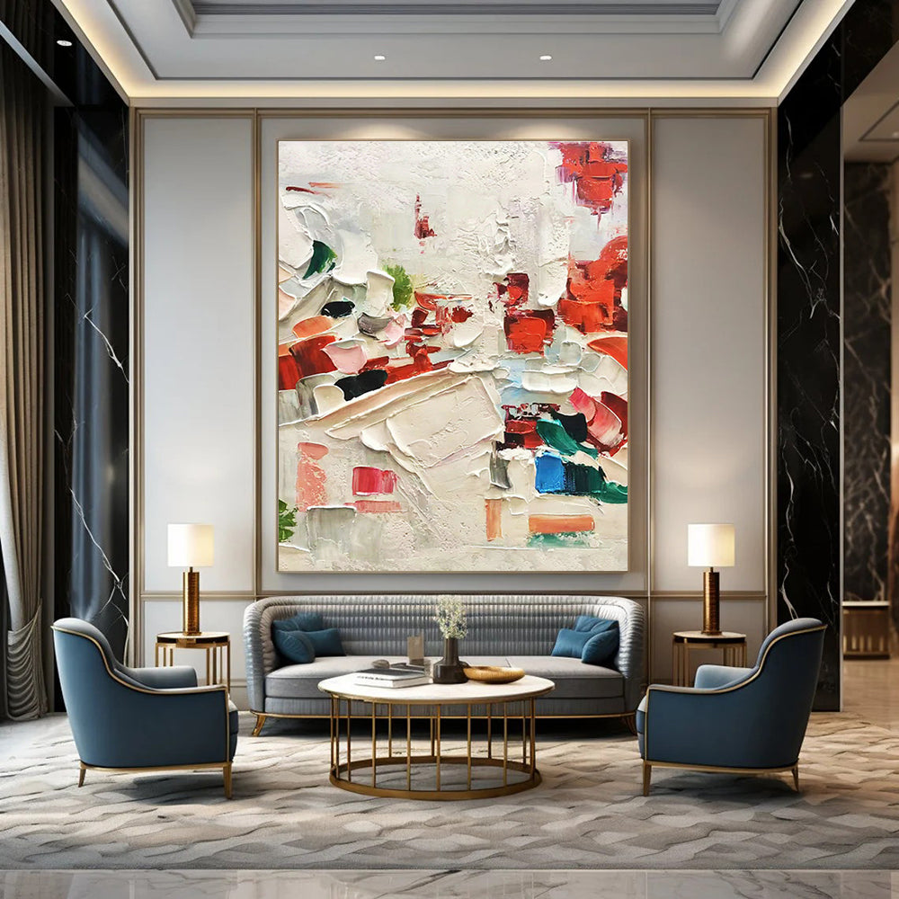 Grand-Sized Custom Abstract Wall Art for Living Room & Hallway DLZ1051