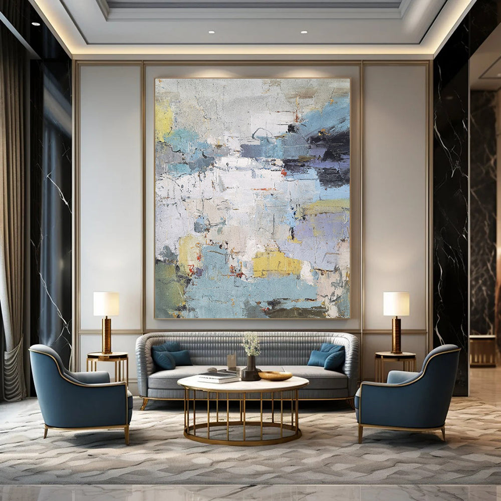 Colorful Abstract Cityscape - like Painting ADGE352