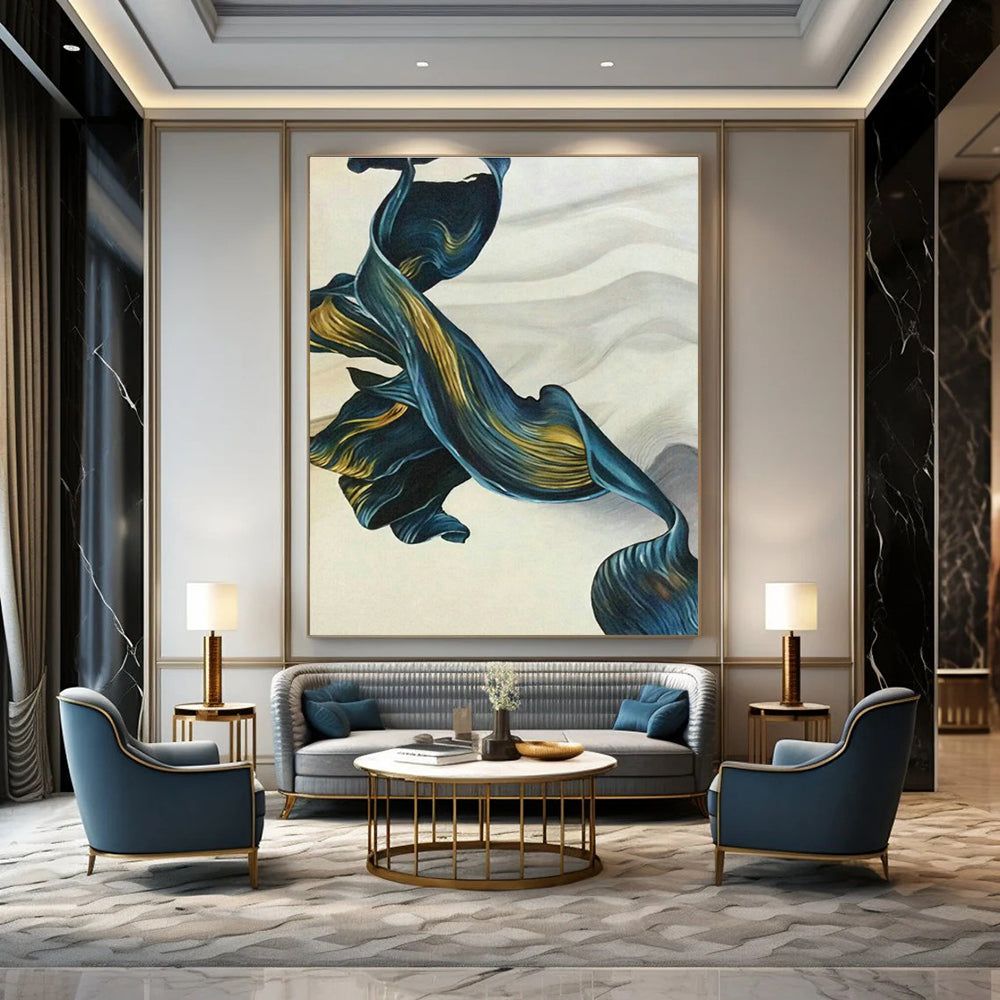 Mammoth, Anti - Theft Custom Abstract Canvases for Bedroom Security DLZ0479