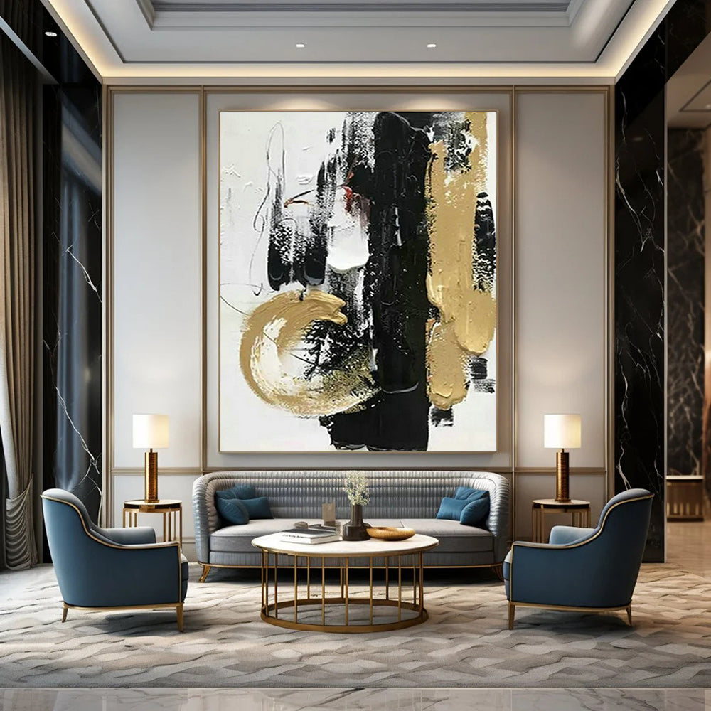 Monumental - Format Custom Abstract Art for Office Authority DLZ0434