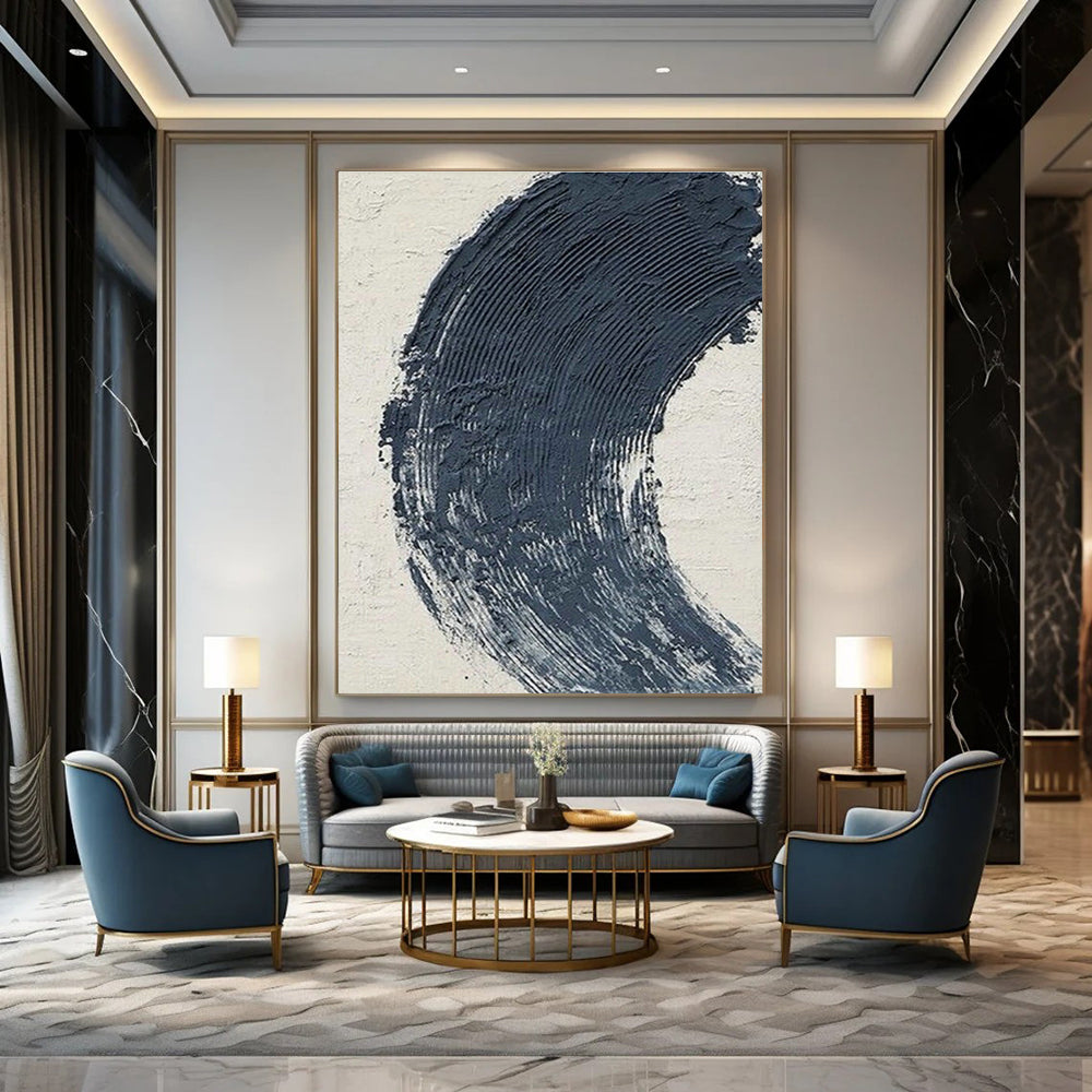 Original Handmade Abstract Painting for Entryway and Dining Room DLZ1525