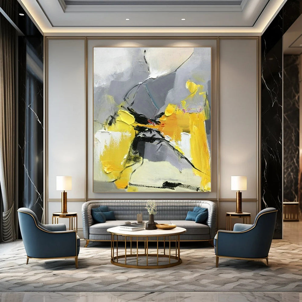 Hand-Crafted Abstract Wall Art for Bedroom and Office DLZ1459