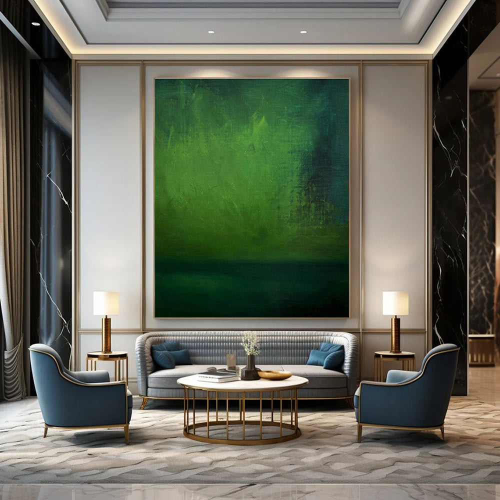 Large Handmade Abstract Canvas for Bedroom & Cottage Hallway DLZ1195