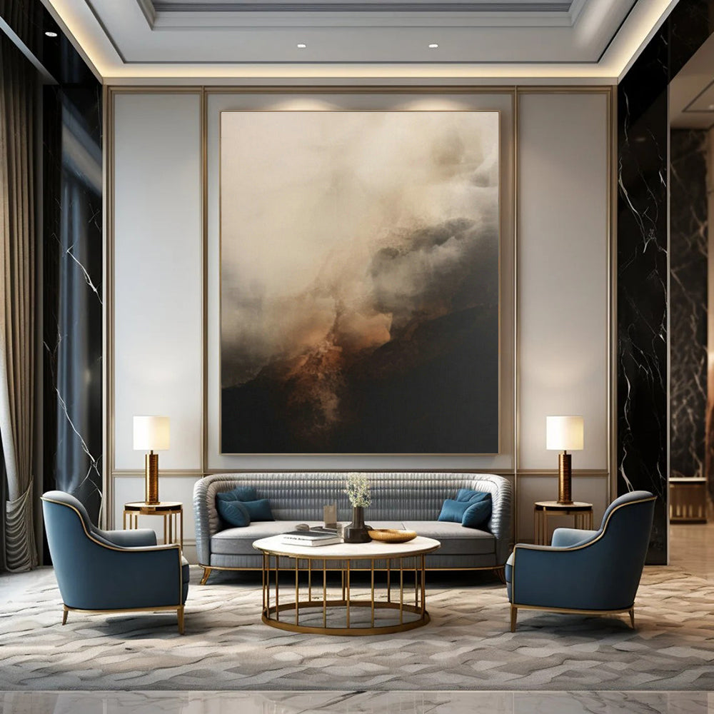 Custom Abstract Paintings for Bedroom Dressing Chambers & Office Branding Zones DLZ0833