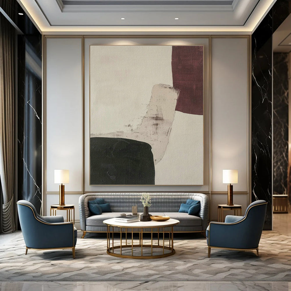 Massive Tailored Abstract Painting for Hallway & Living Room DLZ1159
