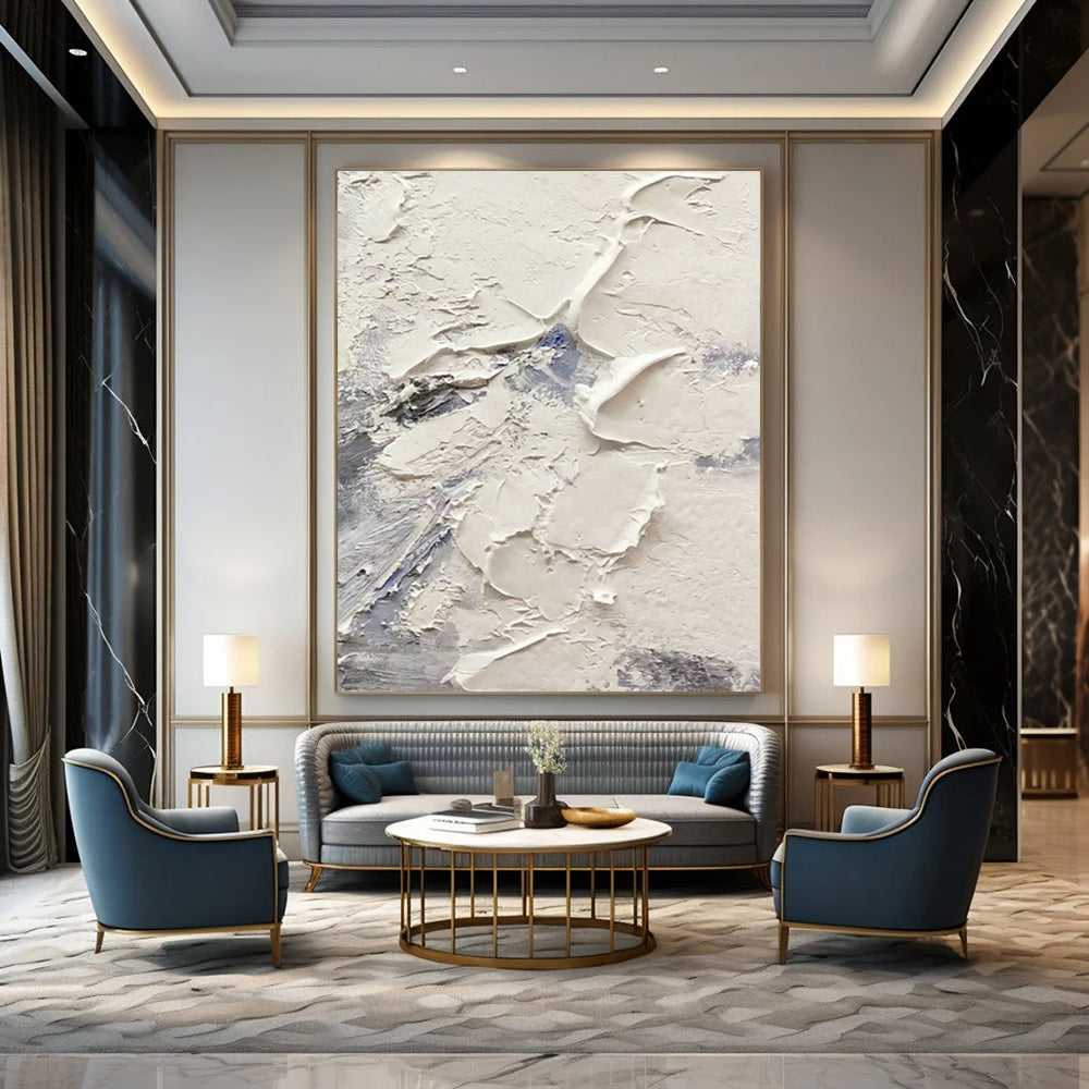 Colossal-Scale Custom Abstract Painting for Living Room & Cottage Hallway DLZ1265