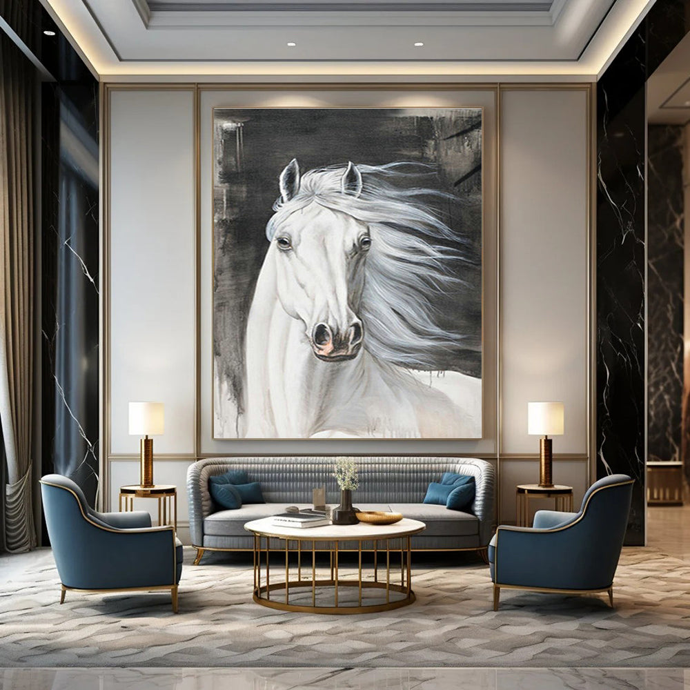 Enormous Tailored Hand Painted Abstract Art for Cottage & Office DLZ2229