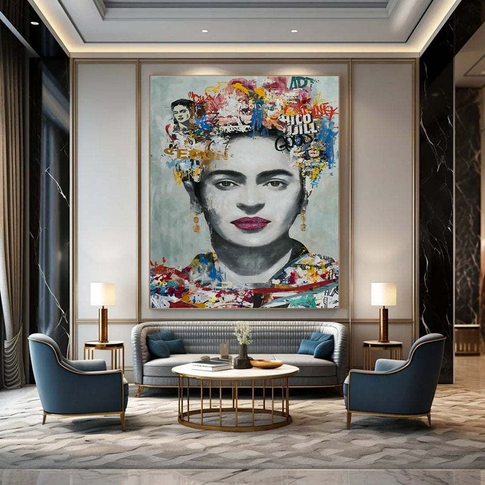 Tremendous Made-to-Order Hand Painted Abstract Wall Decor for Bedroom & Living Room DLZ2095