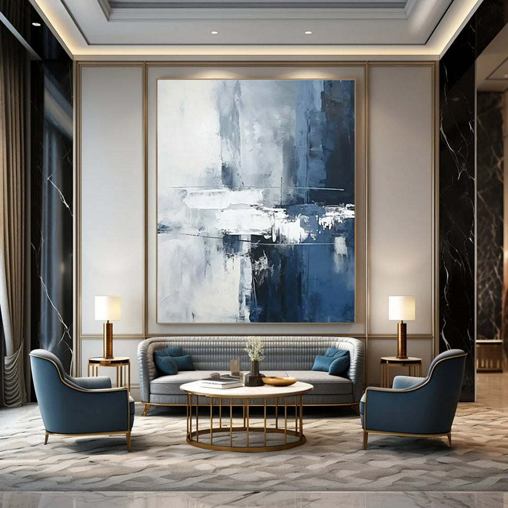 Hand-Crafted Abstract Wall Decor for Cottage Living Room Fireplace Tool Nook & Office Printer Stand Wall DLZ1736