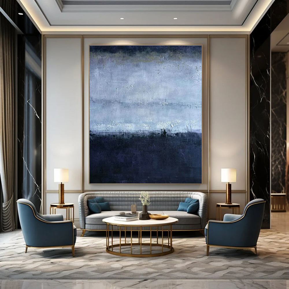 Original Handmade Abstract Canvas for Dining Room Napkin Ring Wall & Entryway Umbrella Strap Hanger Wall DLZ1785