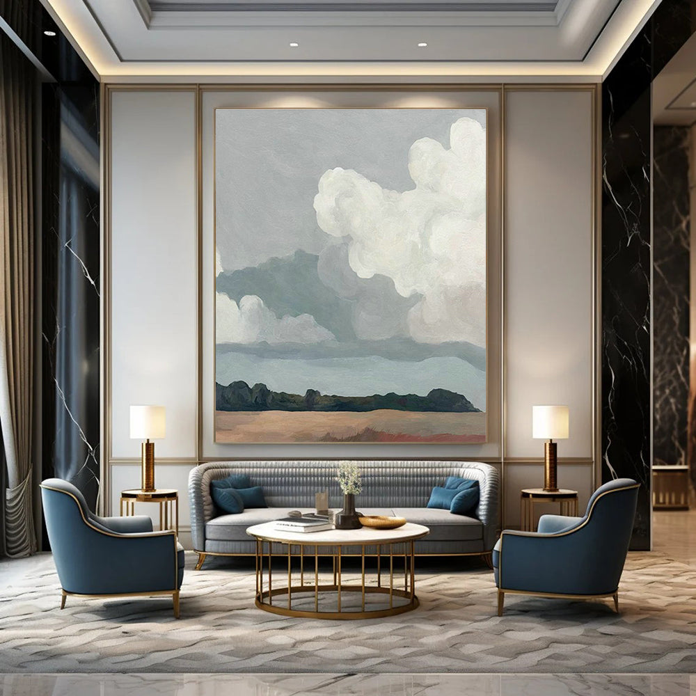 Stupendous Custom - Molded Hand Painted Abstract Art for Office & Dining Room DLZ2130