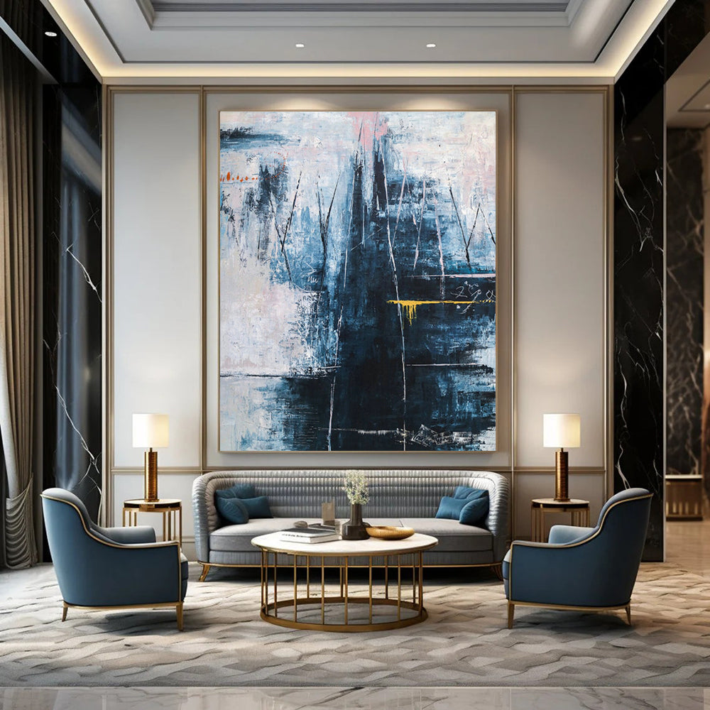 Custom Large Abstract Wall Art for Office & Hallway DLZ1118